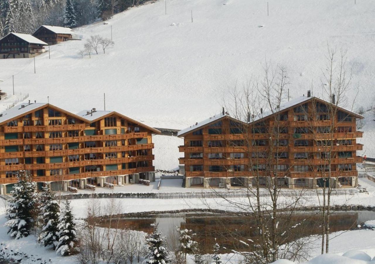 Aparthotel Mountain River Resort Val d'Illiez Bagian luar foto
