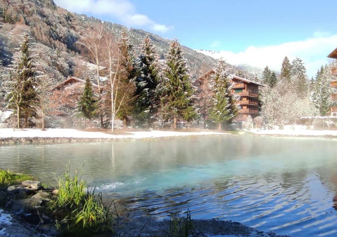 Aparthotel Mountain River Resort Val d'Illiez Bagian luar foto
