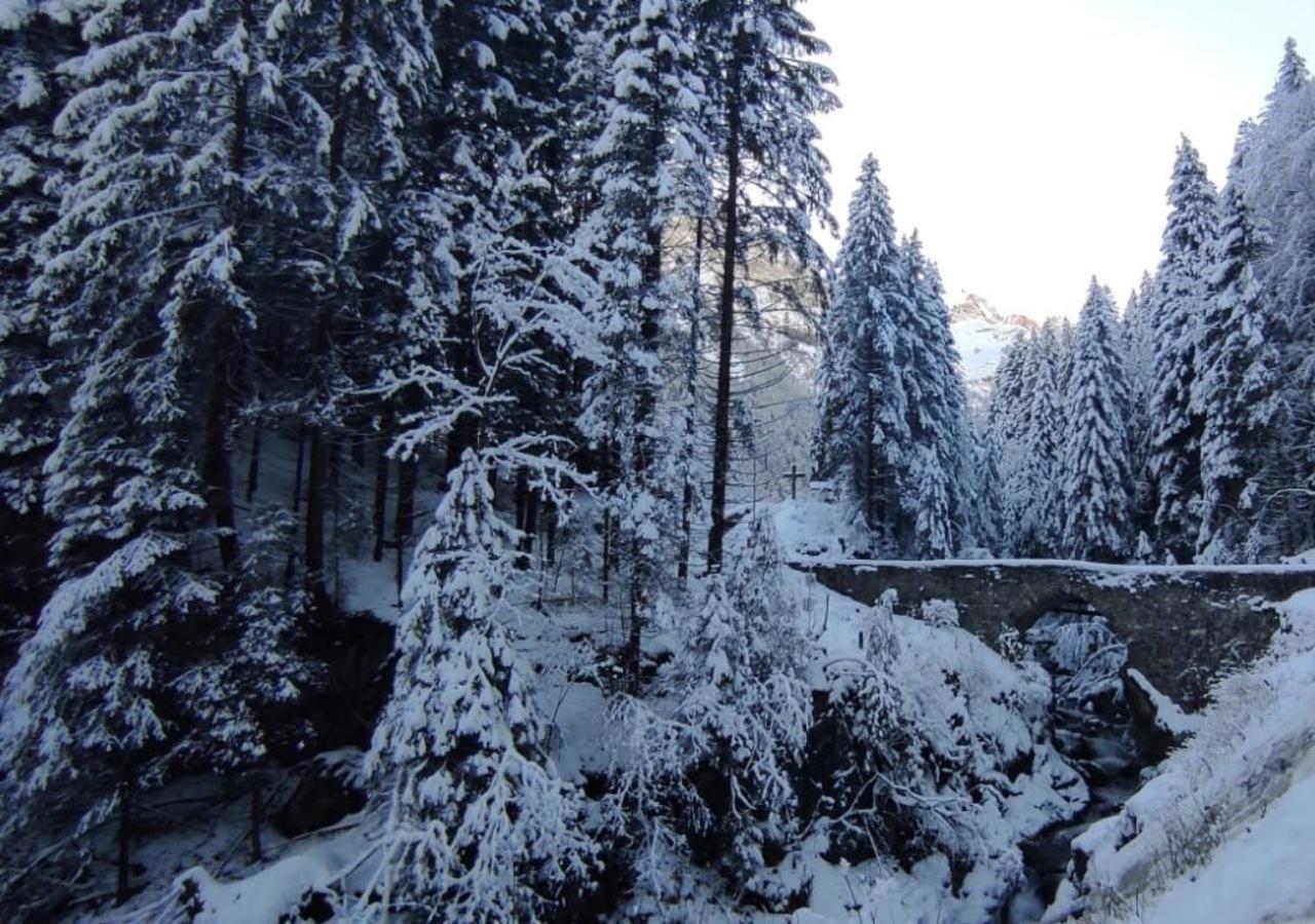 Aparthotel Mountain River Resort Val d'Illiez Bagian luar foto