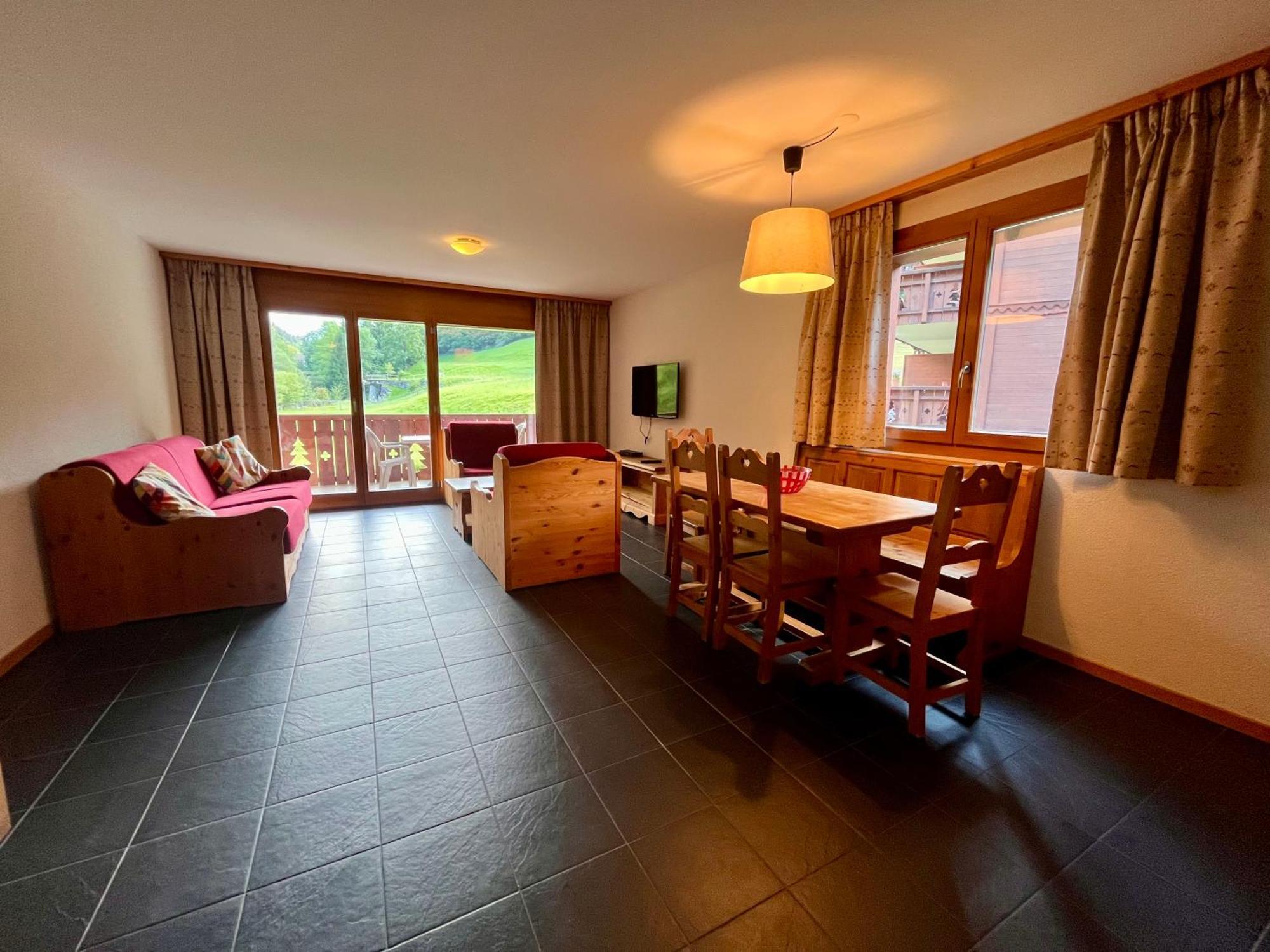 Aparthotel Mountain River Resort Val d'Illiez Bagian luar foto