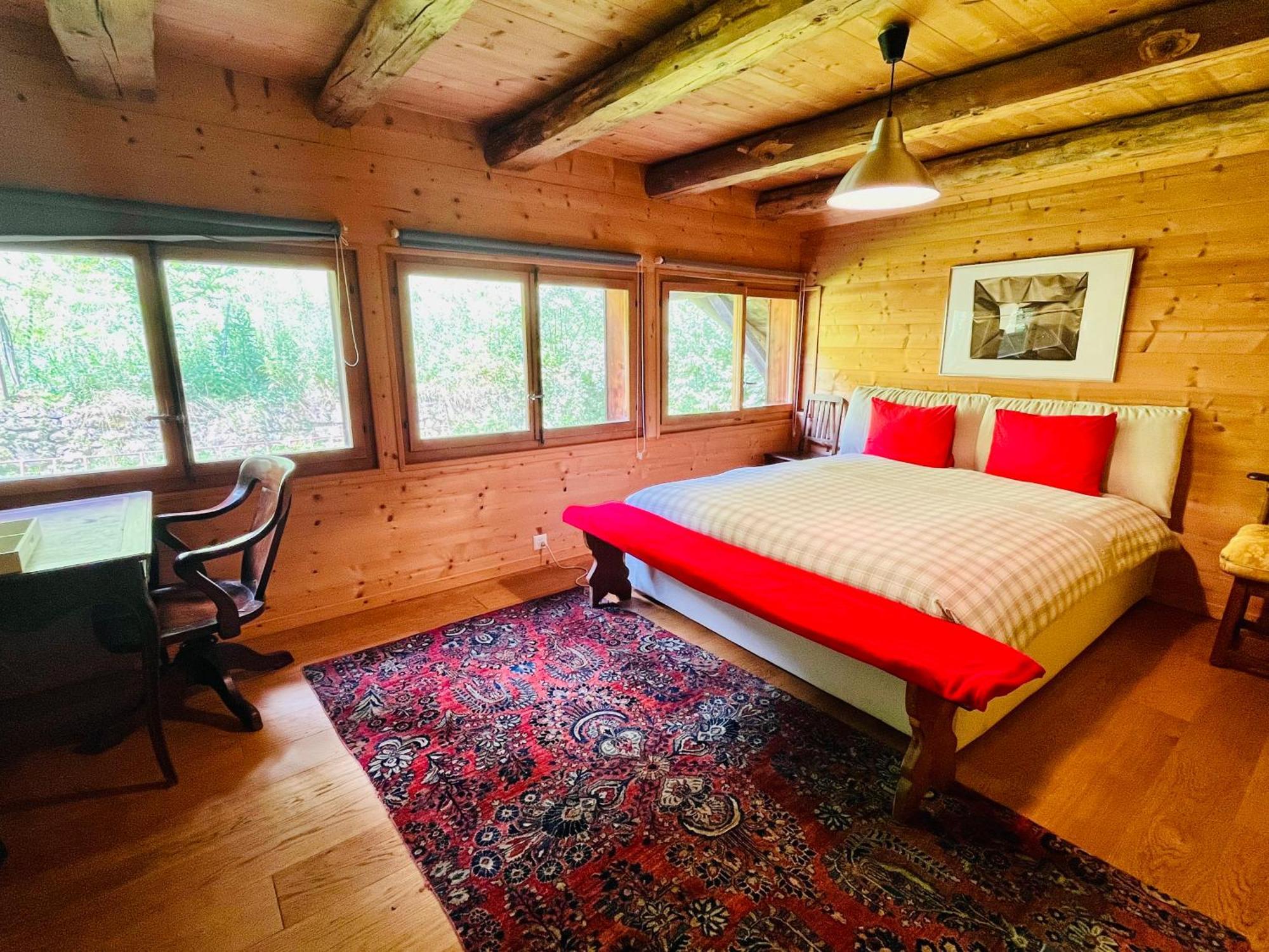 Aparthotel Mountain River Resort Val d'Illiez Bagian luar foto