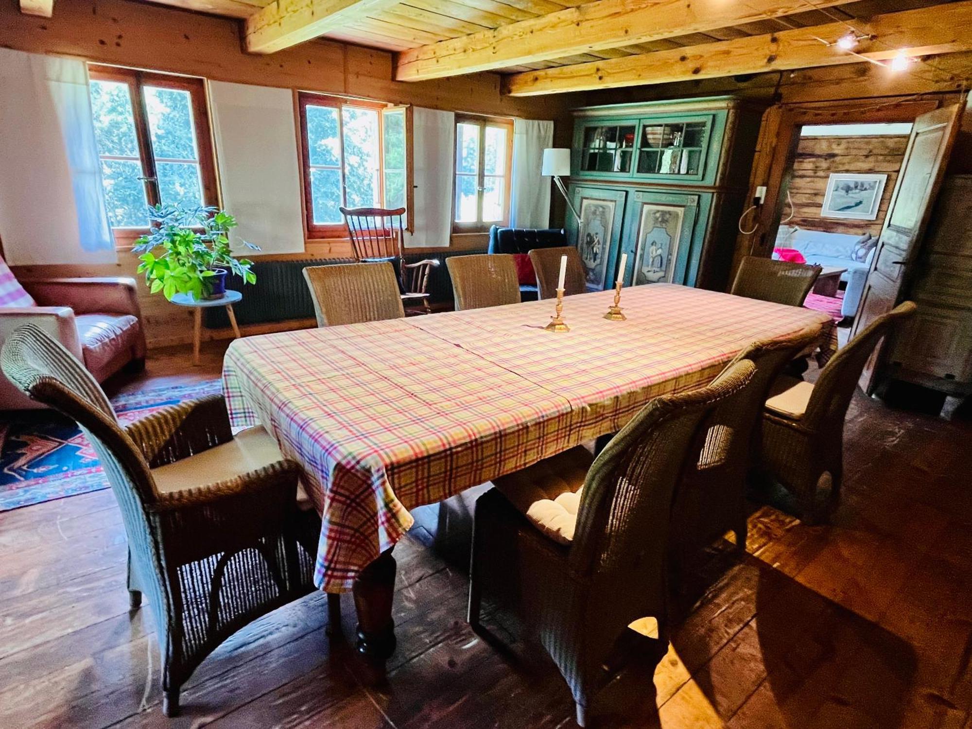 Aparthotel Mountain River Resort Val d'Illiez Bagian luar foto